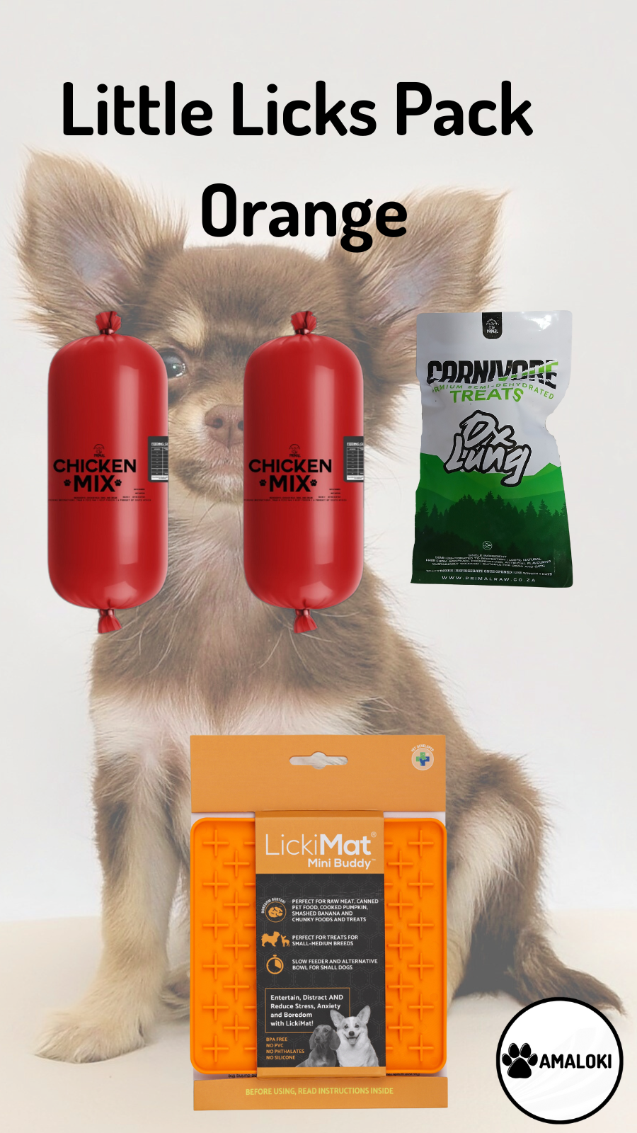 Little Licks Pack Orange from Amaloki