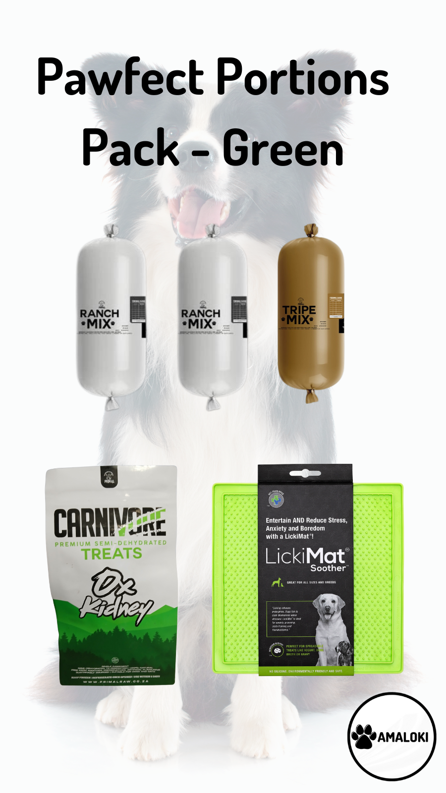 Pawfect Portions Pack Green from Amaloki