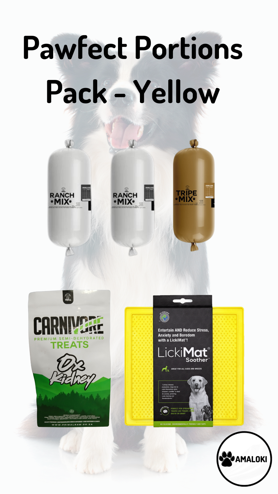 Pawfect Portions Pack Yellow from Amaloki