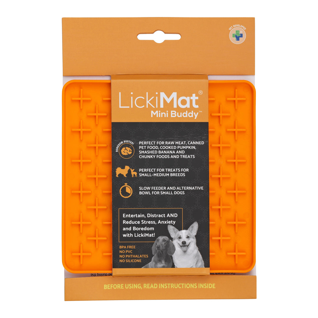 Lickmat Mini Buddy Green for Dogs from Amaloki