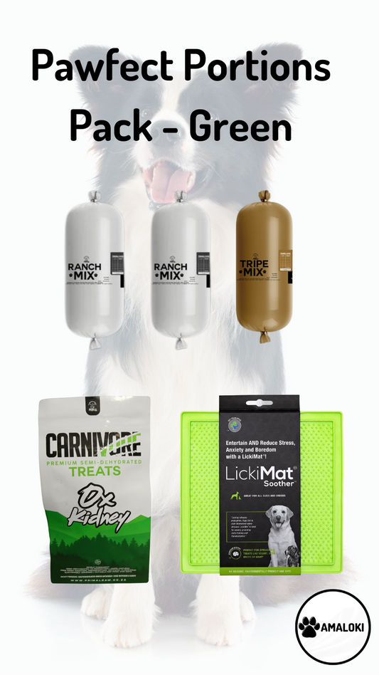 Pawfect Portions Pack Green from Amaloki