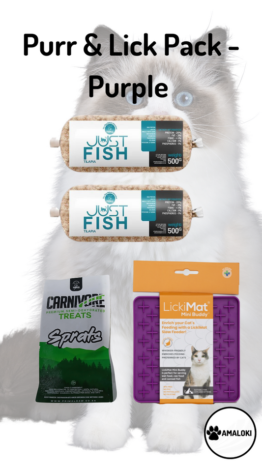 Purr&Licks Pack Purple for Cats