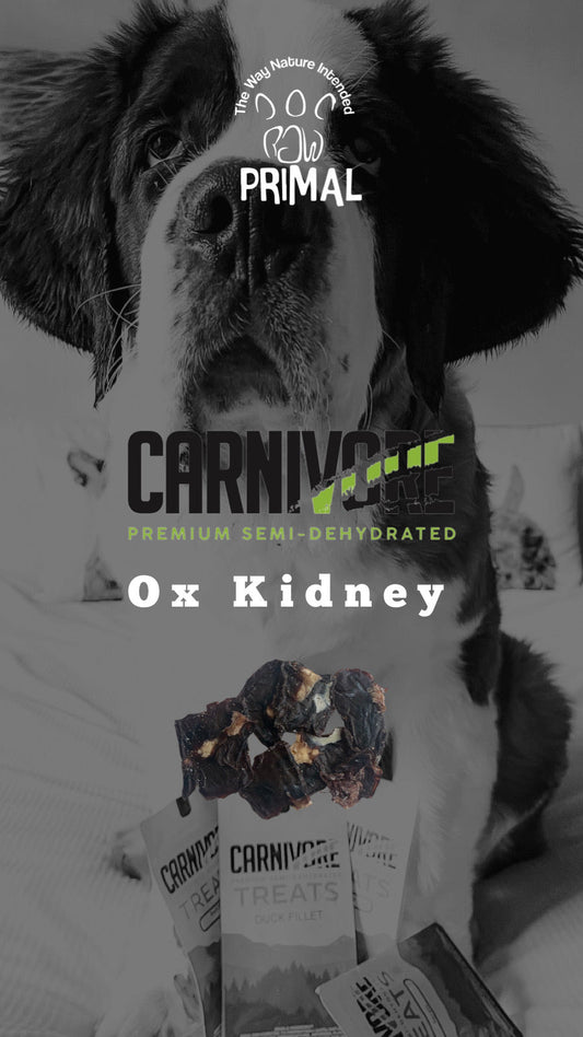 Healthy dog & cat treats. Semi-Dehydrated Ox Kidney Treats for your Pets from Amaloki
