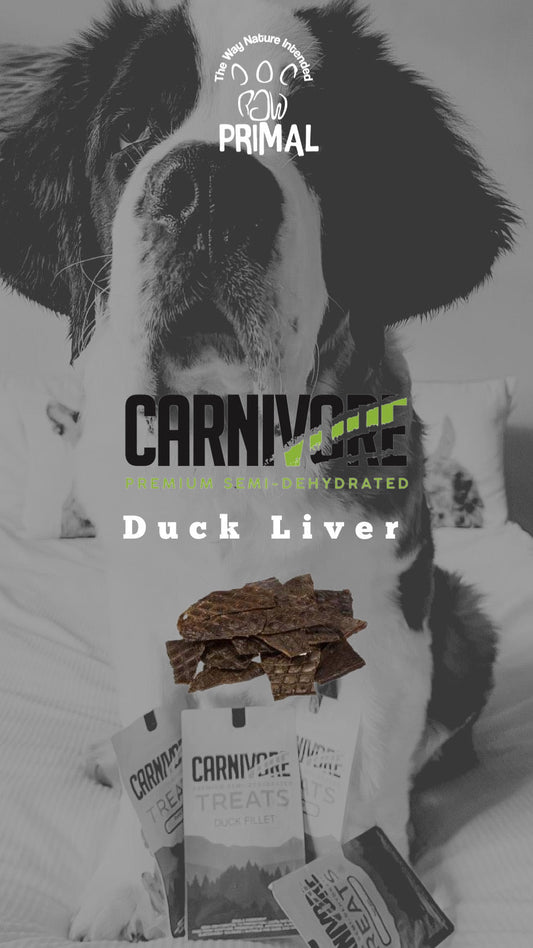 Healthy treats for your pets.Semi-Hydrated Duck Liver Treats for Pets from Amaloki